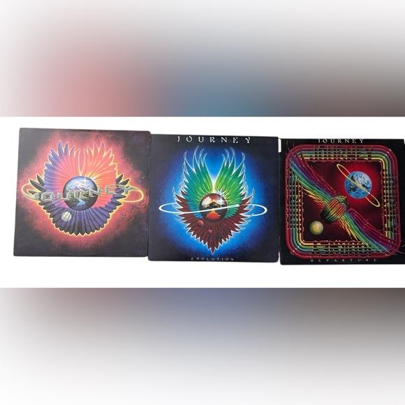 Journey Vinyl Lot 3 Records Infinity Evolution Departure 1978 79 80 Steve Perry - Picture 1 of 12